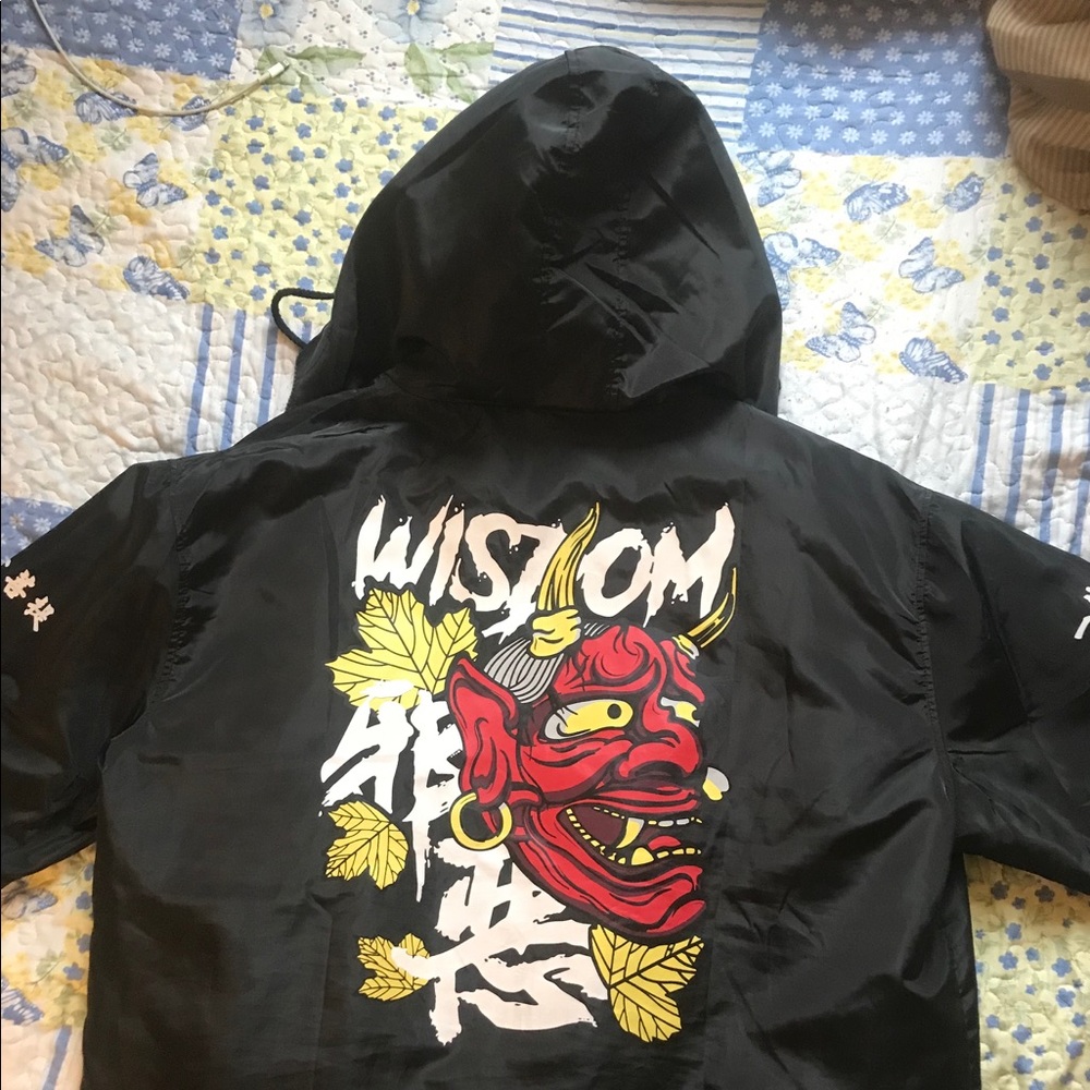 Japanese street wear windbreaker jacket